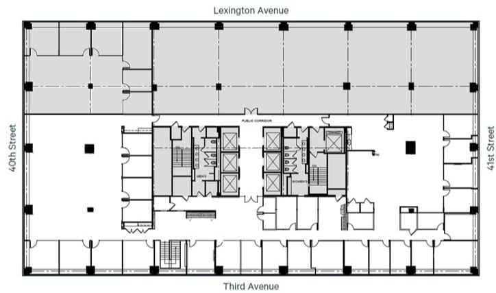 622 Third Ave, New York, NY for lease Floor Plan- Image 1 of 8