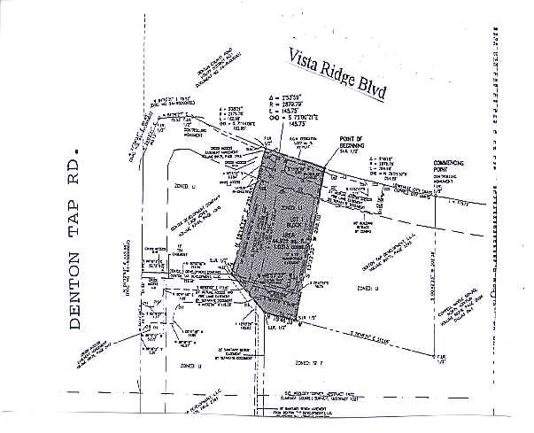 121 State Highway 121, Coppell, TX for sale - Plat Map - Image 1 of 1