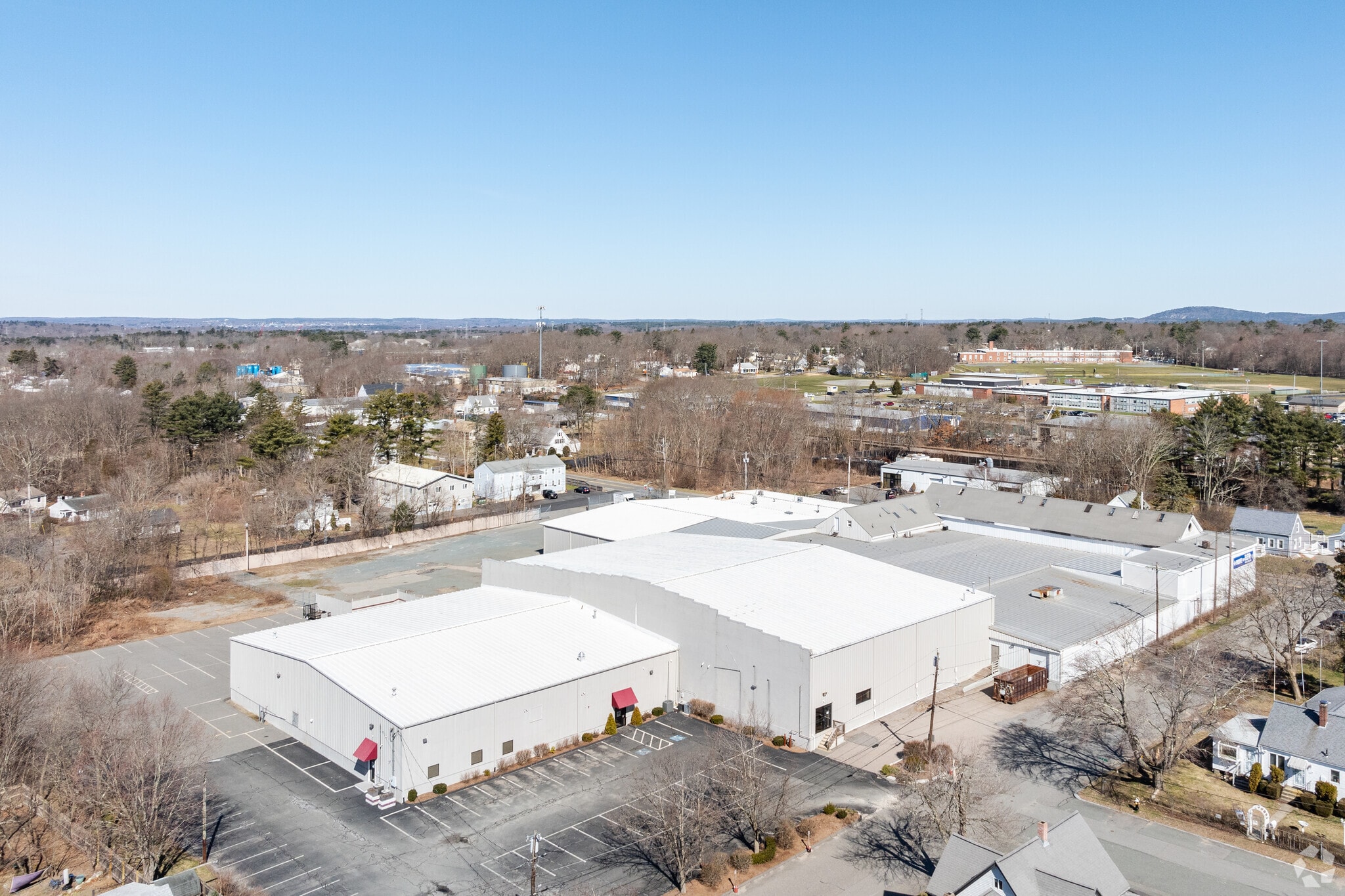 220 Canton St, Stoughton, MA for lease Aerial- Image 1 of 6