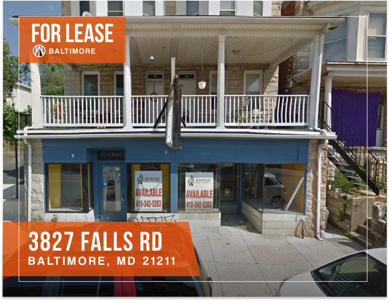 3827 Falls Rd, Baltimore, MD for sale - Building Photo - Image 1 of 1