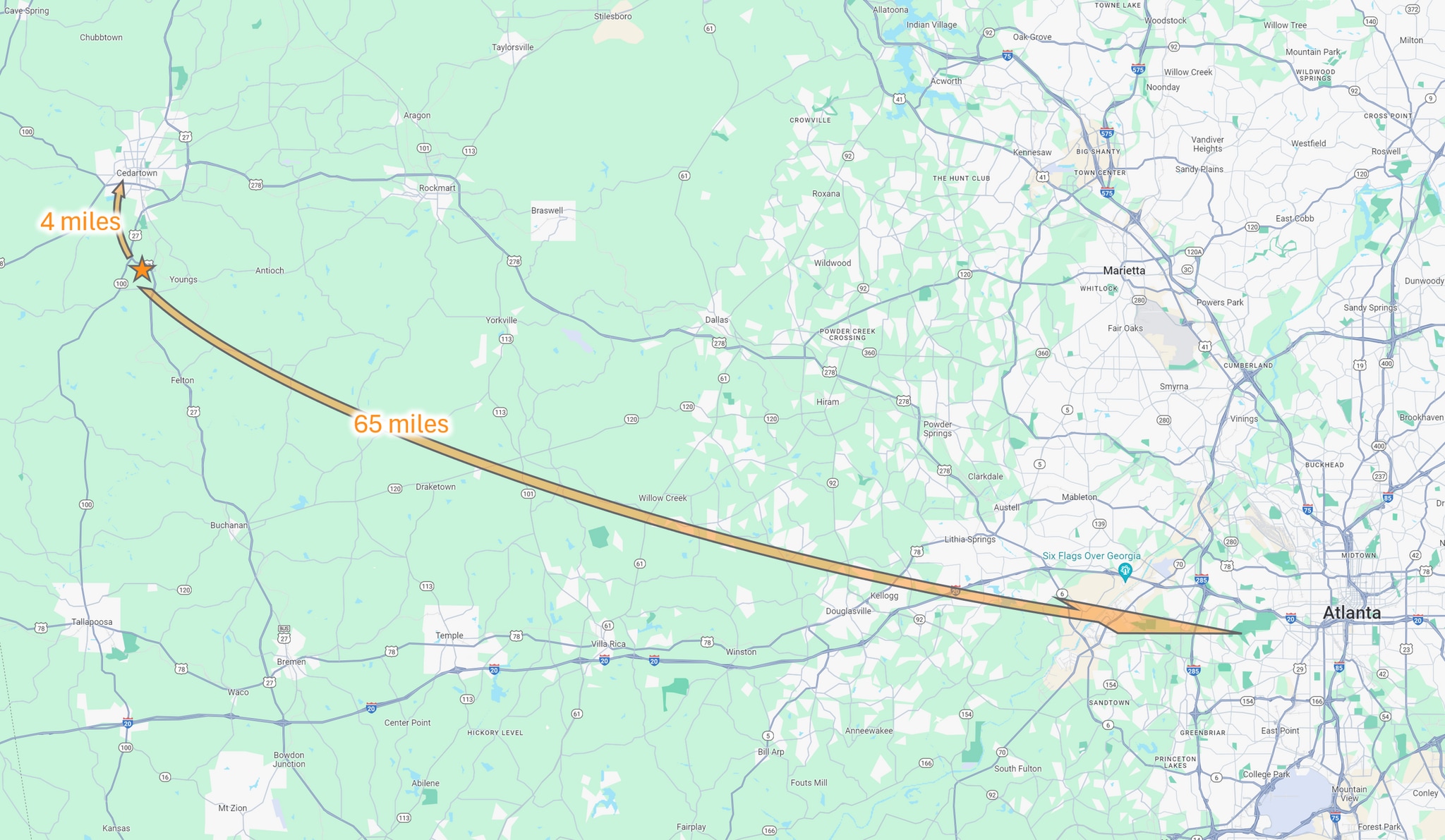 Buchanan, Cedartown, GA for sale Primary Photo- Image 1 of 6