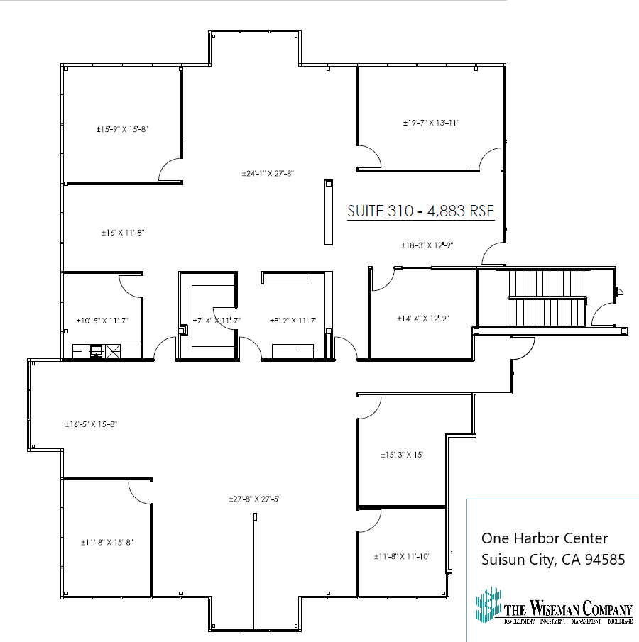 1 Harbor Ctr, Suisun City, CA for lease Typical Floor Plan- Image 1 of 1