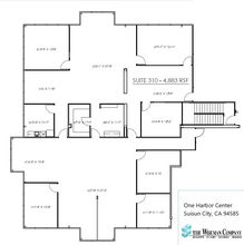 1 Harbor Ctr, Suisun City, CA for lease Typical Floor Plan- Image 1 of 1