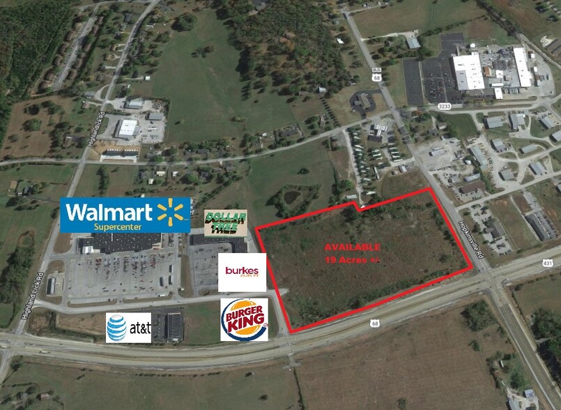 Hopkinsville Road & Hwy 68, Russellville, KY for sale - Building Photo - Image 1 of 1