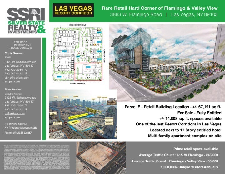 3821 W Flamingo Rd, Las Vegas, NV for sale Building Photo- Image 1 of 1