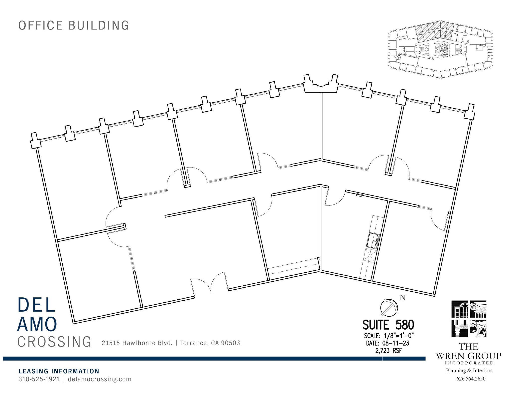 21515 Hawthorne Blvd, Torrance, CA for lease Floor Plan- Image 1 of 2