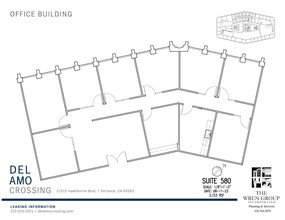 21515 Hawthorne Blvd, Torrance, CA for lease Floor Plan- Image 1 of 2