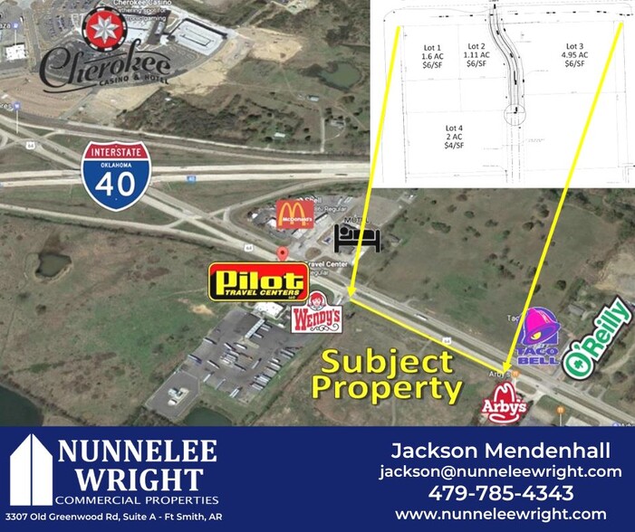 Highway 64 & S Roland Rd, Roland, OK for sale - Building Photo - Image 1 of 1