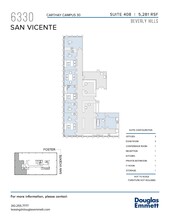 6310 San Vicente Blvd, Los Angeles, CA for lease Floor Plan- Image 1 of 1