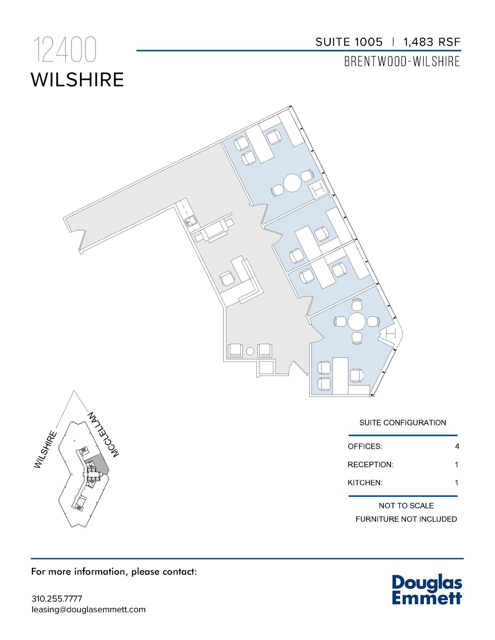 12400 Wilshire Blvd, Los Angeles, CA for lease Floor Plan- Image 1 of 1