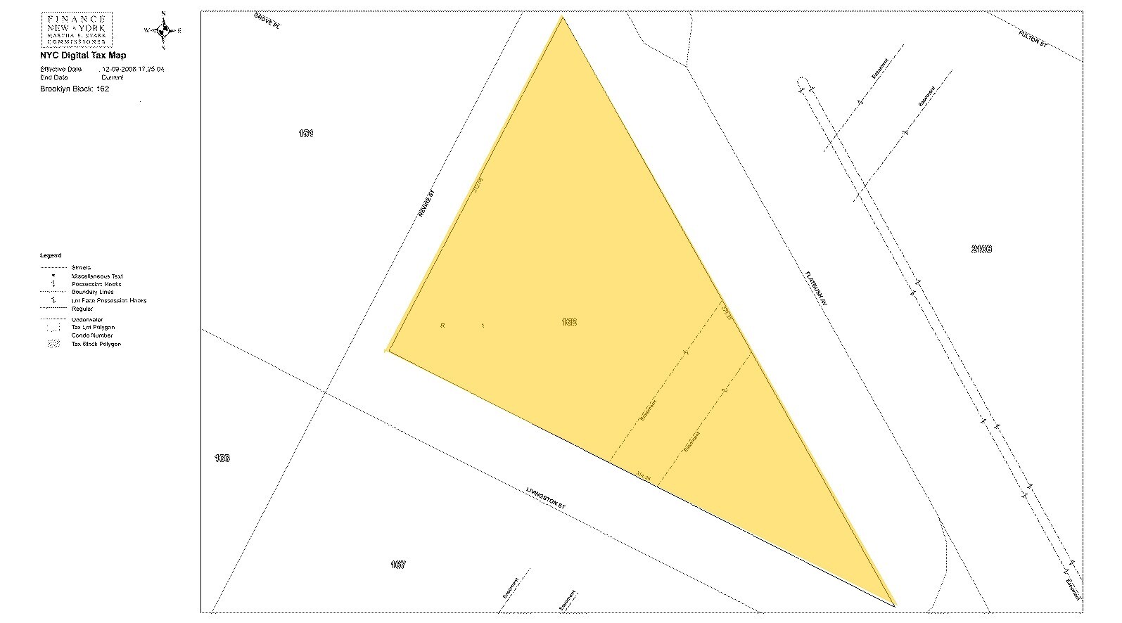 30 Flatbush Ave, Brooklyn, NY for sale Plat Map- Image 1 of 1