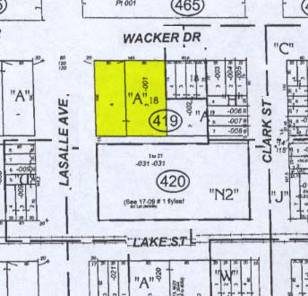 121 W Wacker Dr, Chicago, IL for lease - Plat Map - Image 2 of 31