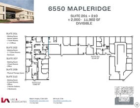 6550 Mapleridge St, Houston, TX for lease Floor Plan- Image 1 of 1