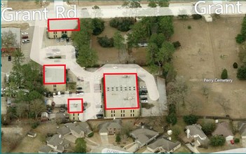 10601 Grant Rd, Houston, TX - aerial  map view