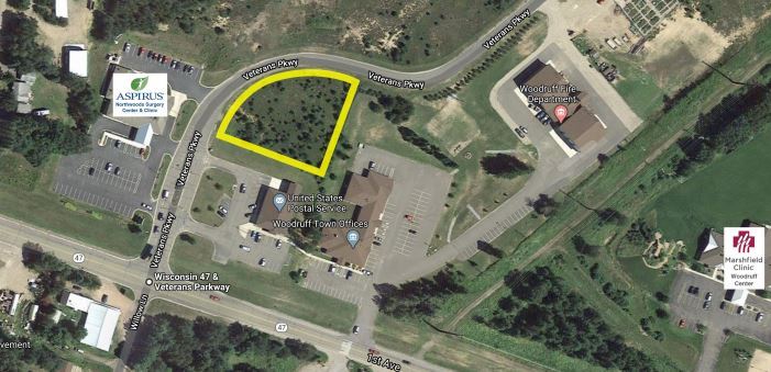 Veterans Pkwy, Woodruff, WI for sale - Building Photo - Image 1 of 1