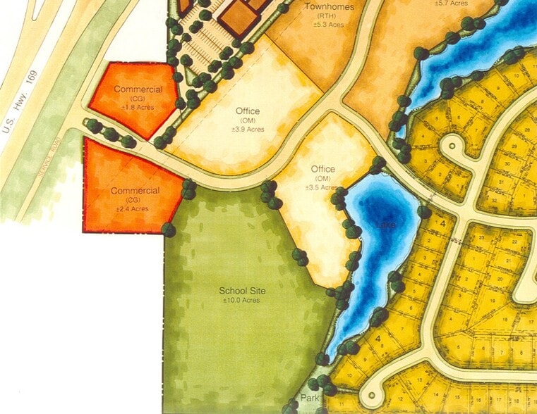 Highway 169 & 106th St, Owasso, OK for sale - Site Plan - Image 2 of 2