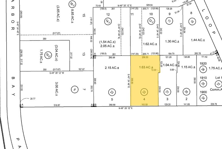 1960 North Loop Rd, Alameda, CA for sale - Plat Map - Image 1 of 1