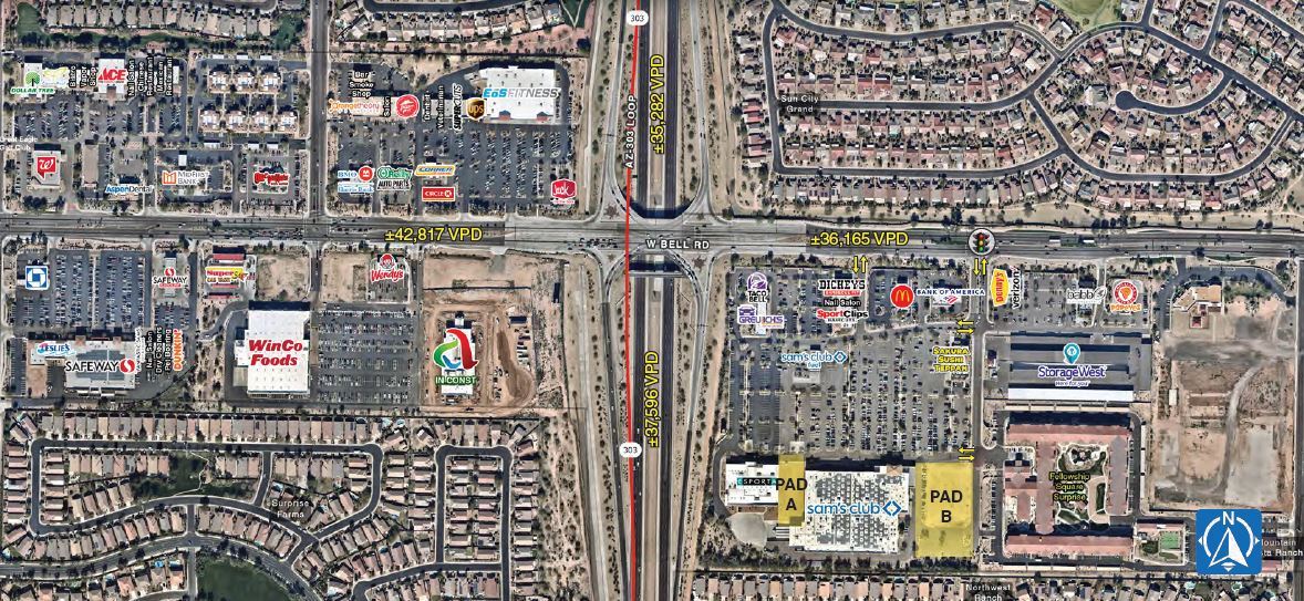 SEC Loop 303 & Bell Rd, Surprise, AZ for sale Primary Photo- Image 1 of 1