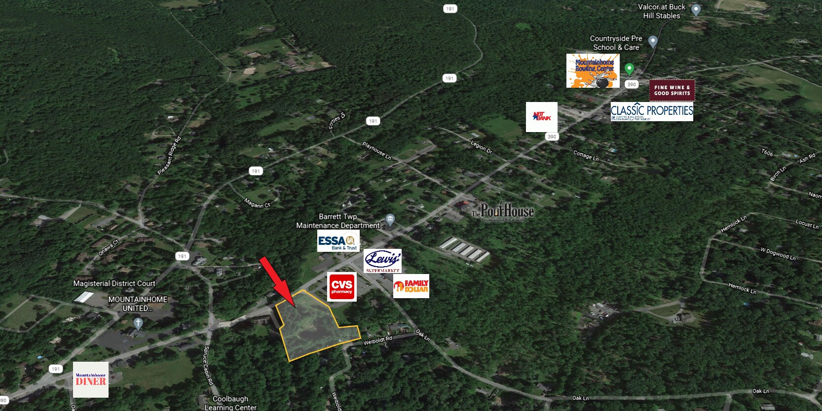 Weibolt Rd & Route 390, Mountainhome, PA for sale Building Photo- Image 1 of 4