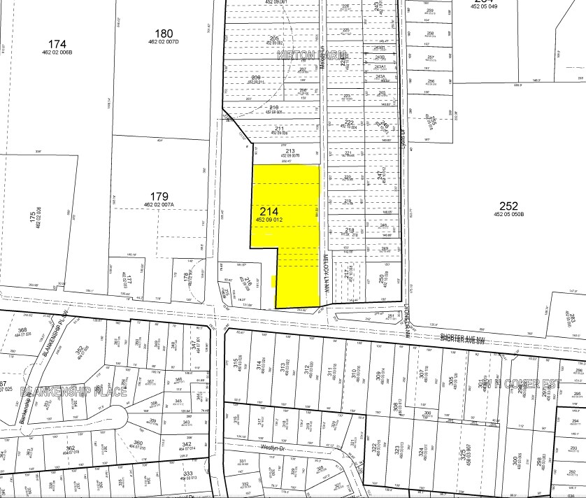 2448 Shorter Ave, Rome, GA for sale Plat Map- Image 1 of 1