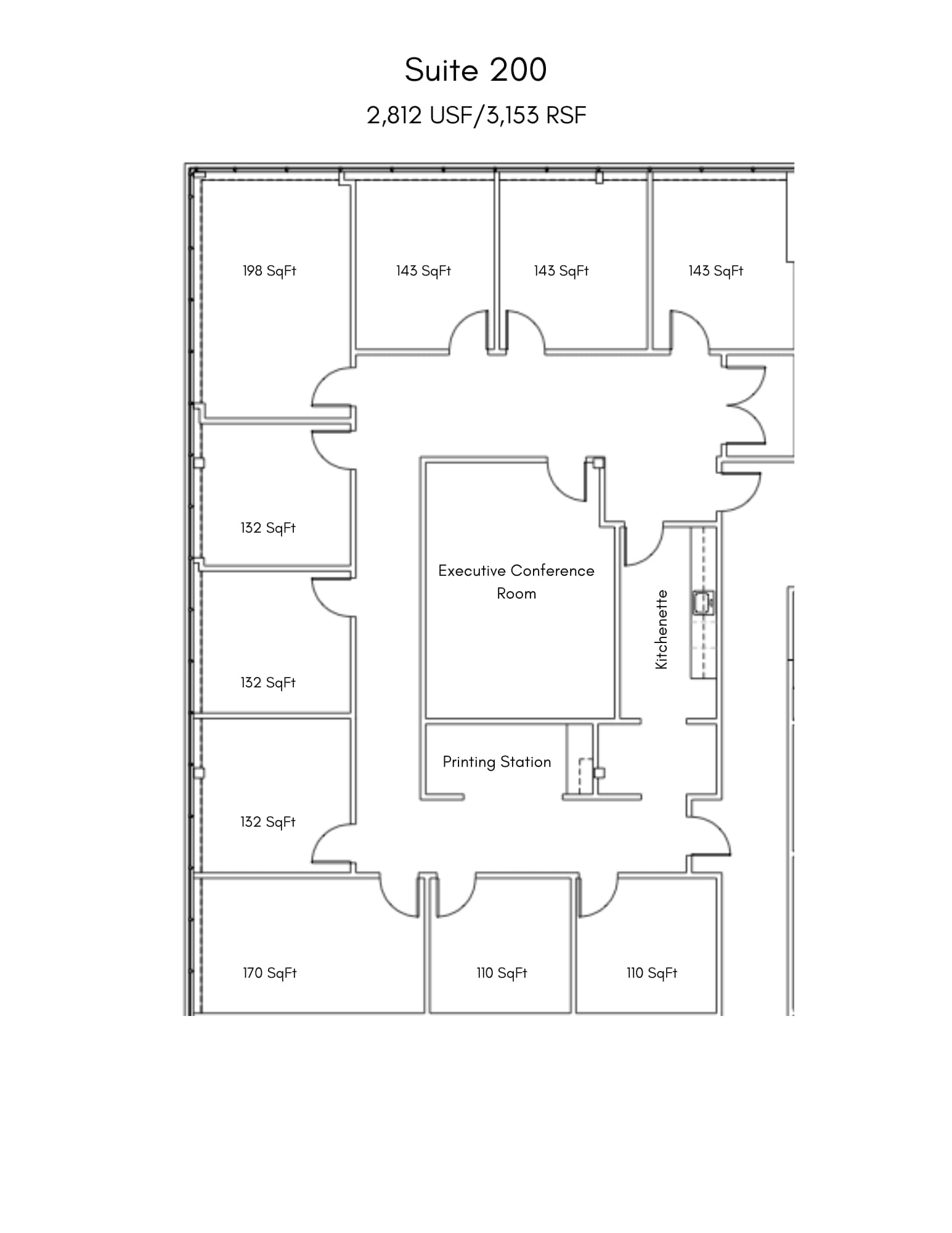 805 Oakwood Dr, Rochester, MI for lease Floor Plan- Image 1 of 2