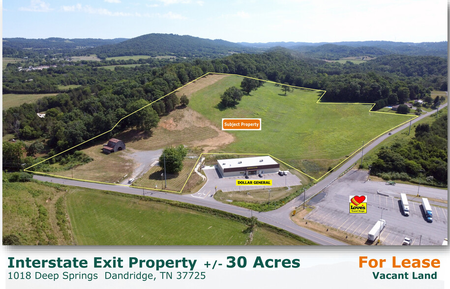 1018 Deep Springs Rd, Dandridge, TN for lease - Building Photo - Image 1 of 6