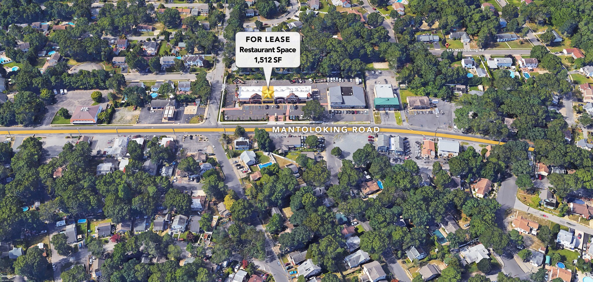 645 Mantoloking Rd, Brick, NJ, 08723 Retail Space For Lease