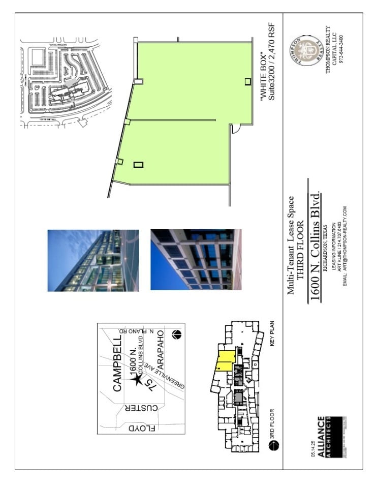 1600 N Collins Blvd, Richardson, TX for lease Floor Plan- Image 1 of 1