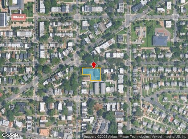  1717 S St Se, Washington, DC Parcel Map