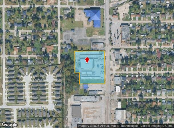  8801 Mesa Dr, Houston, TX Parcel Map