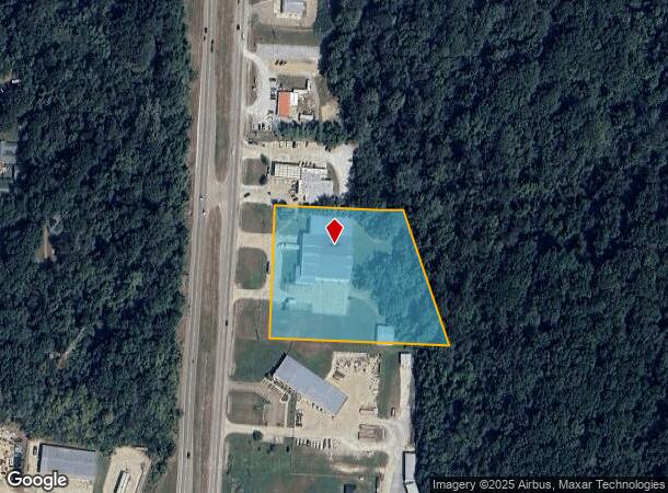 1480 Highway 61 N, Vicksburg, MS Parcel Map