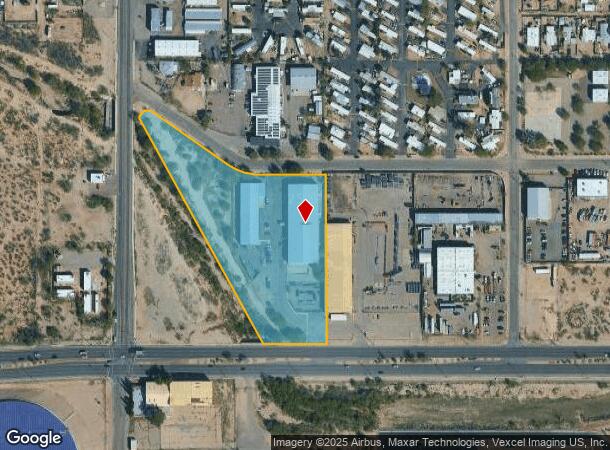  1145 E Valencia Rd, Tucson, AZ Parcel Map