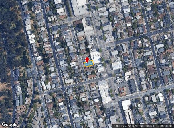 641 Adams St, Albany, CA Parcel Map