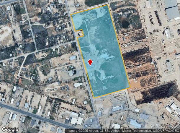  1409 S Fairgrounds Rd, Midland, TX Parcel Map