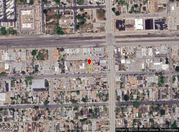  1129 W 2Nd St, Pomona, CA Parcel Map