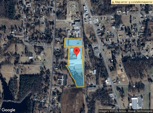  206 E Frazier Ave, Liberty, NC Parcel Map