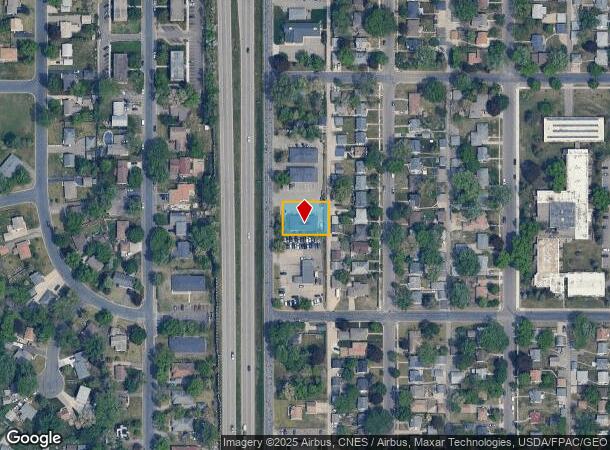  5121 University Ave Ne, Minneapolis, MN Parcel Map