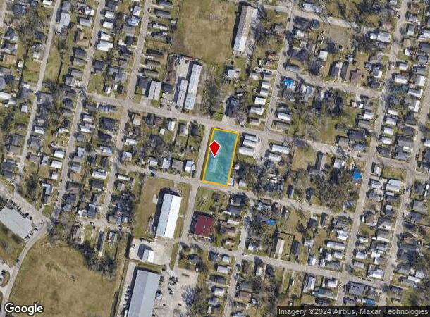  605 Bragg St, Houma, LA Parcel Map