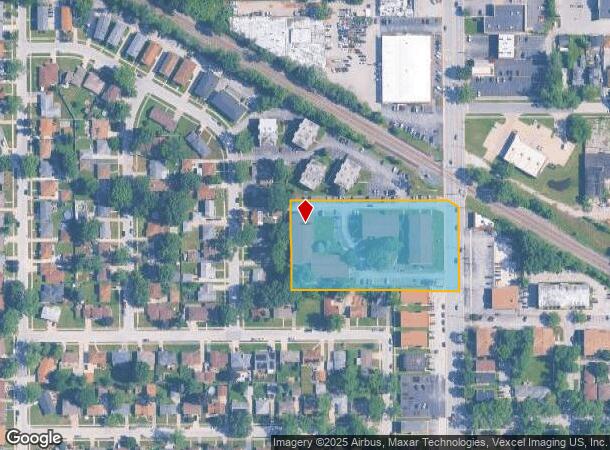 515 E End St, Lansing, IL Parcel Map