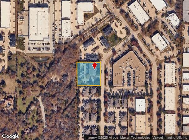  520 Silicon Dr, Southlake, TX Parcel Map