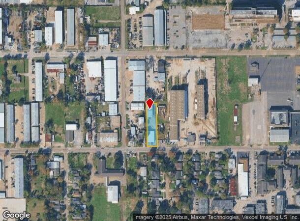  707 Houston Ave, Pasadena, TX Parcel Map