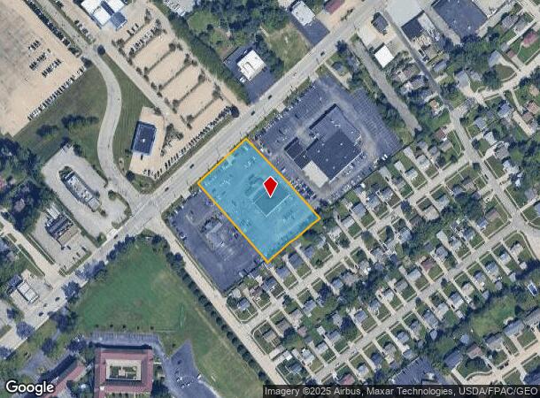  28824 Euclid Ave, Wickliffe, OH Parcel Map