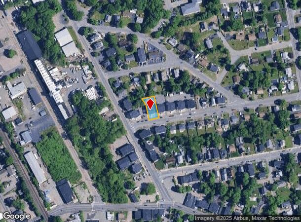 10 Bellevue Ave, Brockton, MA Parcel Map