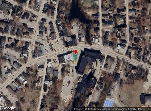  129 Main St, Winthrop, ME Parcel Map