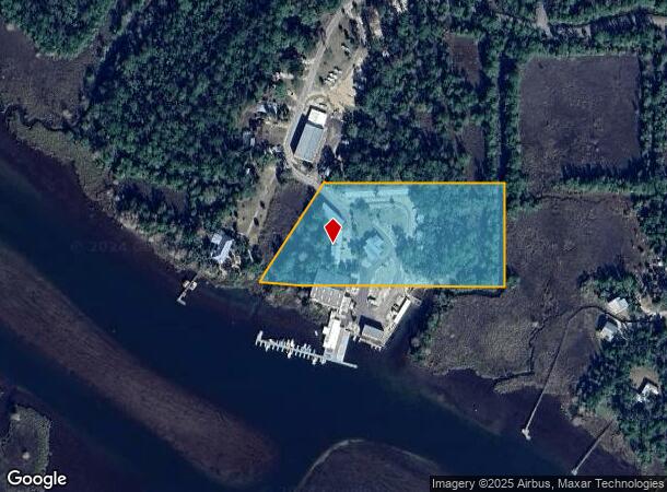  440 Shell Island Rd, Saint Marks, FL Parcel Map