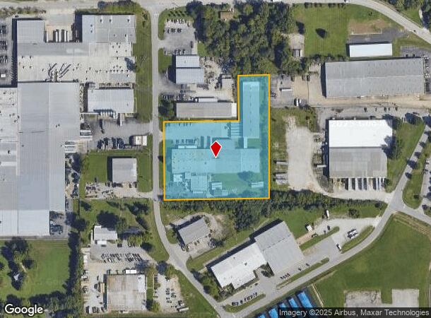  950 Progress Blvd, New Albany, IN Parcel Map