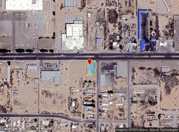  1414 E Pine St, Deming, NM Parcel Map