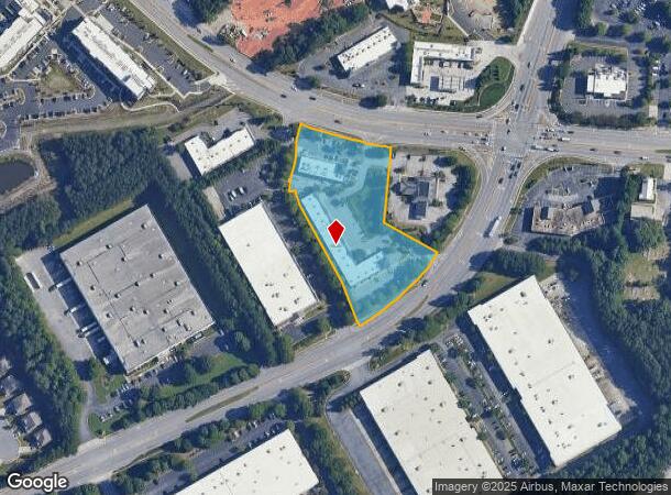 1611 Satellite Blvd, Duluth, GA Parcel Map