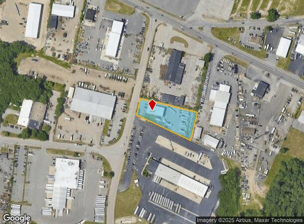  10 Industrial Ct, Seekonk, MA Parcel Map