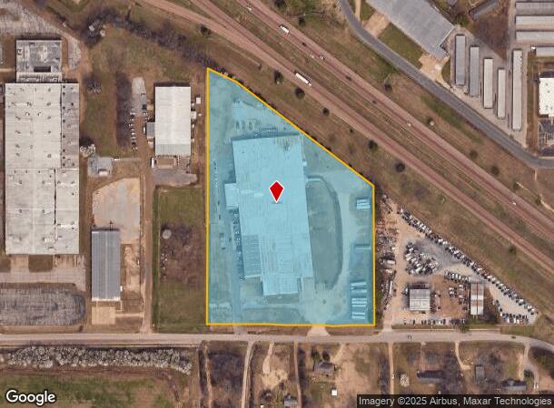 8530 W Sandidge Rd, Olive Branch, MS Parcel Map
